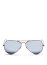 首图 - 点击放大 - RAY-BAN - 'Aviator Flash Lenses' metal sunglasses