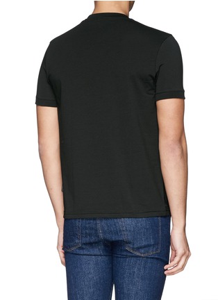 背面 - 点击放大 - DOLCE & GABBANA - 混棉纯色T恤
