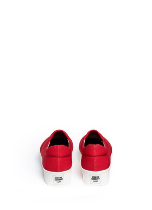 背面 - 点击放大 - OPENING CEREMONY - 斜纹布厚底便鞋