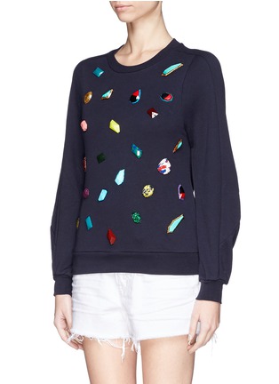 正面 -点击放大 - STELLA MCCARTNEY - Gemstone appliqué sweatshirt