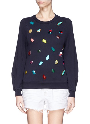 首图 - 点击放大 - STELLA MCCARTNEY - Gemstone appliqué sweatshirt
