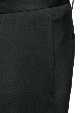 细节 - 点击放大 - DSQUARED2 - 羊毛修身八分西服裤