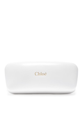 细节 - 点击放大 - CHLOÉ - 双框飞行员太阳眼镜