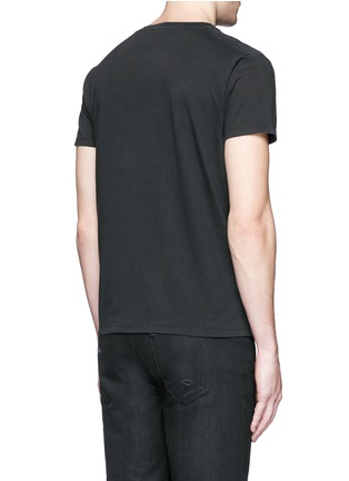 背面 - 点击放大 - SAINT LAURENT - 嘴唇图案纯棉T恤