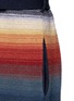 细节 - 点击放大 - CHLOÉ - 彩色条纹羊毛混羊绒针织大衣