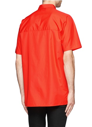 背面 - 点击放大 - 3.1 PHILLIP LIM - 亮色纯棉短袖衬衫