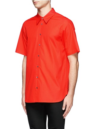 正面 -点击放大 - 3.1 PHILLIP LIM - 亮色纯棉短袖衬衫