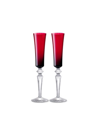 Main View - 点击放大 - BACCARAT - Mille Nuits Flutissimo champagne flute set