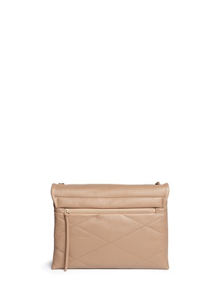 背面 - 点击放大 - LANVIN - 'Sugar' medium quilted leather flap bag