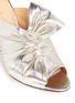 细节 - 点击放大 - CHARLOTTE OLYMPIA - ILONA金属色蝴蝶结高跟凉鞋