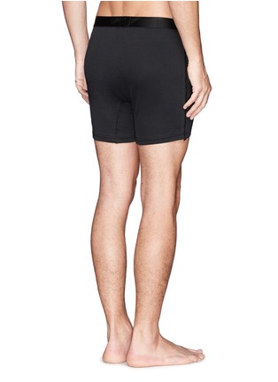 背面 - 点击放大 - SUNSPEL - 纯棉钮扣平脚内裤