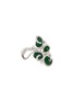 首图 - 点击放大 - SAMUEL KUNG - Diamond jade 18k white gold ring