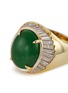 细节 - 点击放大 - SAMUEL KUNG - 'Cab' diamond jade 18k yellow gold ring