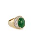 首图 - 点击放大 - SAMUEL KUNG - 'Cab' diamond jade 18k yellow gold ring