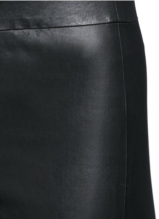 细节 - 点击放大 - THEORY - ADBELLE L2羊皮紧身裤