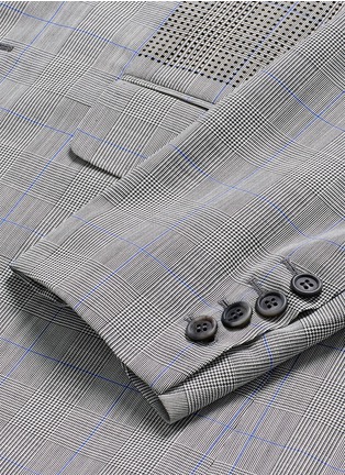  - OAMC - 圆点镂空格纹图案羊毛西服外套