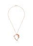 首图 - 点击放大 - SHAUN LEANE - Branch hoop pendant diamond and cultured pearl necklace