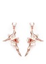 首图 - 点击放大 - SHAUN LEANE - Large branch diamond and cultured pearl drop earrings