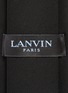 细节 - 点击放大 - LANVIN - 单色领带