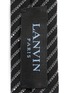 细节 - 点击放大 - LANVIN - 斜条纹羊毛领带