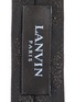 细节 - 点击放大 - LANVIN - 拼色斜条纹混羊毛领带