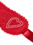 细节 - 点击放大 - L'AGENT - Esthar' heart embroidery lace eye mask