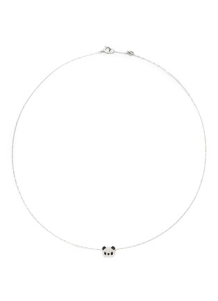 首图 - 点击放大 - BAO BAO WAN - 白色18K金钻石熊猫项链