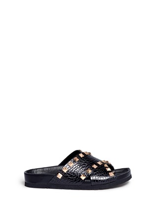 首图 - 点击放大 - SAM EDELMAN - 铆钉搭带拖鞋