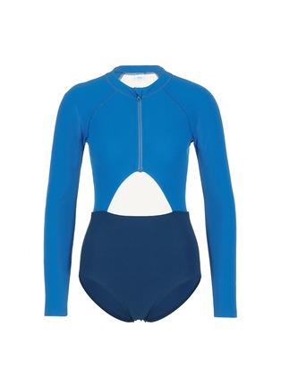 首图 - 点击放大 - FLAGPOLE SWIM - KELLY拼色镂空连体泳衣