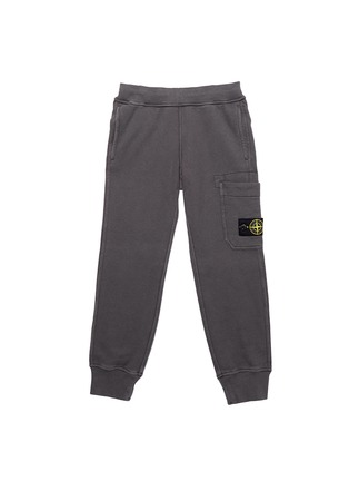 首图 - 点击放大 - STONE ISLAND - 弹性口袋童装长裤