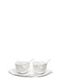 首图 - 点击放大 - XIE DONG - 骨瓷皱面杯碟套组 - 两只装