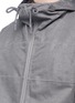 细节 - 点击放大 - ADIDAS X WINGS+HORNS - 粘合内衬棉混亚麻派克外套