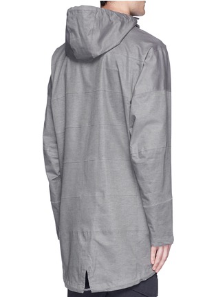 背面 - 点击放大 - ADIDAS X WINGS+HORNS - 粘合内衬棉混亚麻派克外套