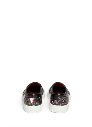 背面 - 点击放大 - GIVENCHY - 花卉真皮平底便鞋