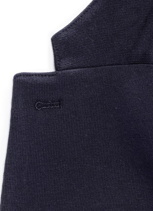 细节 - 点击放大 - NLST - Cotton jersey knit blazer