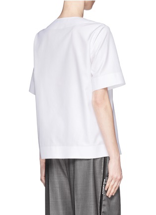 背面 - 点击放大 - ALEXANDERWANG - 不对称设计纯棉上衣