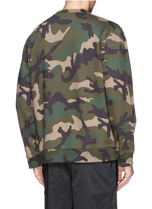 背面 - 点击放大 - VALENTINO GARAVANI - Camouflage French terry sweatshirt