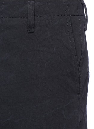 细节 - 点击放大 - ACNE STUDIOS - Albert皱感纯棉休闲长裤