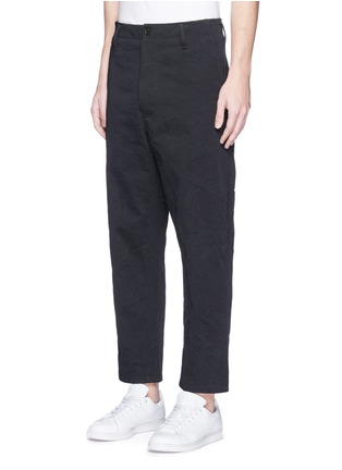 正面 -点击放大 - ACNE STUDIOS - Albert皱感纯棉休闲长裤