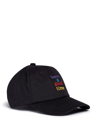 首图 - 点击放大 - HAVE A GOOD TIME - 品牌标志刺绣纯棉棒球帽
