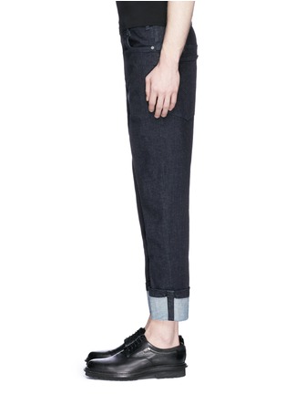 细节 - 点击放大 - NEIL BARRETT - 轻水洗修身牛仔裤