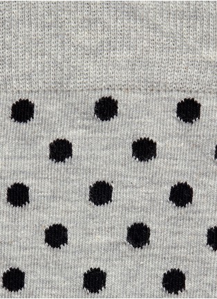 细节 - 点击放大 - HAPPY SOCKS - 波点图案袜子