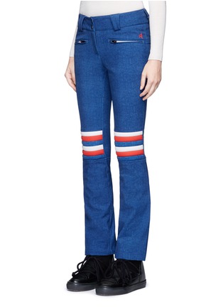 正面 - 点击放大 - PERFECT MOMENT - AURORA彩虹条纹喇叭滑雪裤