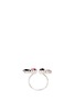 模特示范图 - 点击放大 - JOOMI LIM - ORGANIZED CHAOS施华洛世奇仿水晶开口戒指