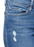 细节 - 点击放大 - FRAME - LE SKINNY DE JEANNE不规则磨破水洗修身牛仔裤
