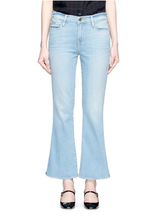 细节 - 点击放大 - FRAME - INEZ水洗喇叭牛仔裤