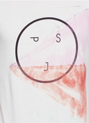 细节 - 点击放大 - PAUL SMITH - Logo pima cotton T-shirt 