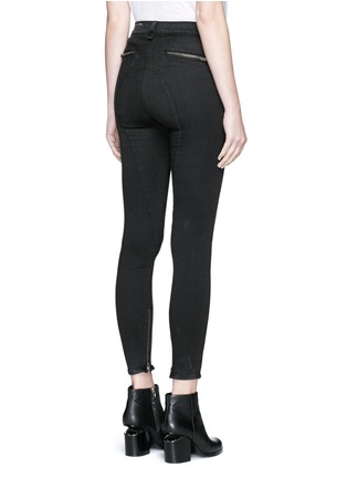 背面 - 点击放大 - RAG & BONE - 拉链装饰弹性九分裤