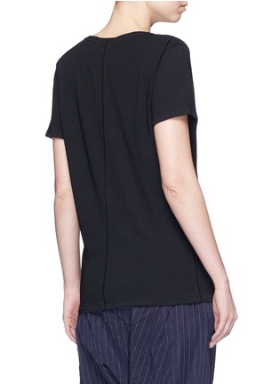 背面 - 点击放大 - RAG & BONE - V领纯棉T恤