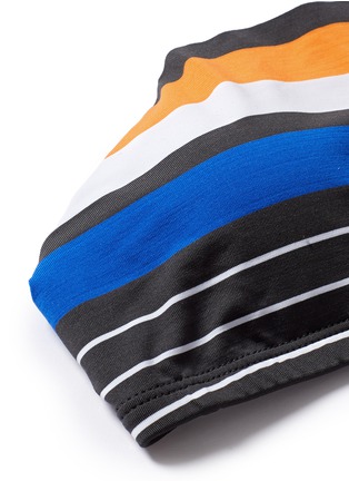 细节 - 点击放大 - VITAMIN A  - 条纹图案比基尼泳衣